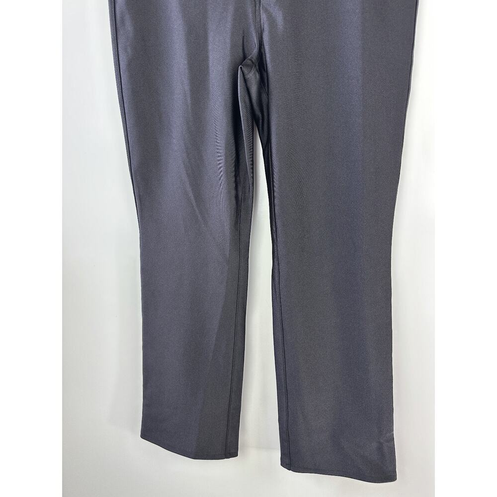 Good American Shine Compression Good Waist Straight Pant Black Womens Size 10 30 - Picture 5 of 9